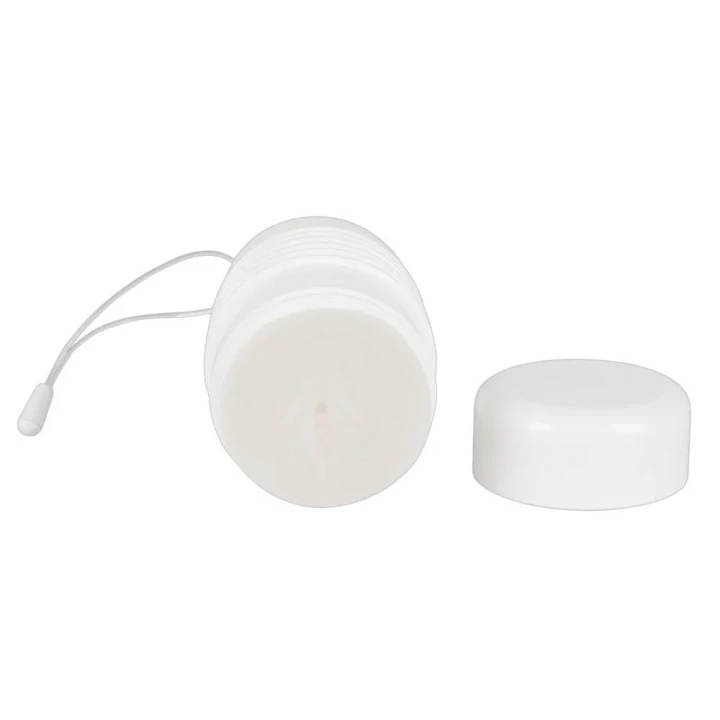 Masturbator wibracyjny Vulcan z realistyczną teksturą, 15 cm, 6 trybów wibracji