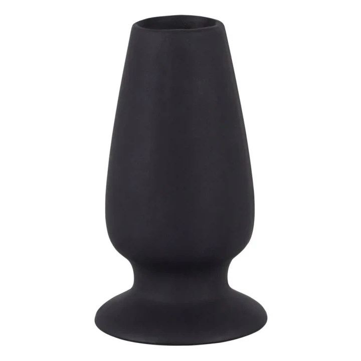 Zaawansowany korek analny Lust Tunnel Plug M z silikonową powłoką, 10 cm długości