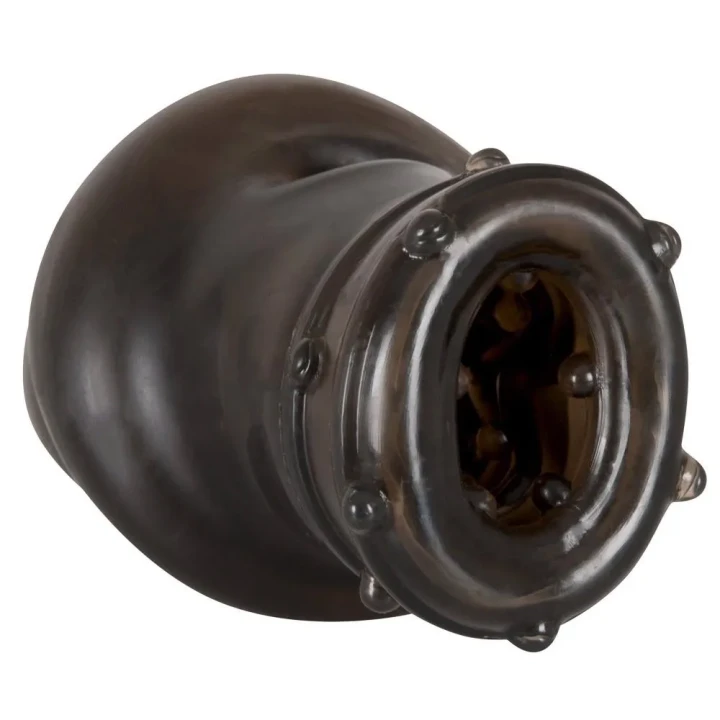 Tuleja na penisa Dick & Ball Sleeve dymna, długość 18 cm, materiał TPR