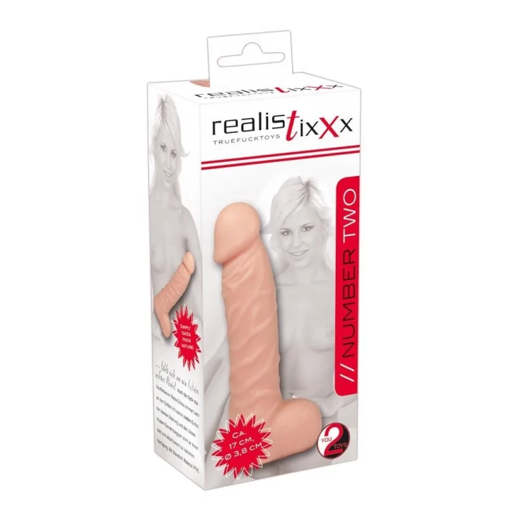 Dildo realistyczne 17 cm z PVC, wyraźne detale, elastyczne, do użytku solo i dla par.