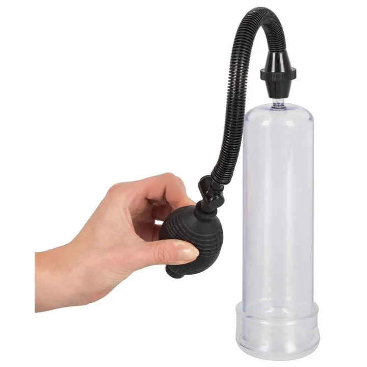 Pompa próżniowa do penisa Bang Bang Clear, długość 20 cm, średnica 5,3 cm