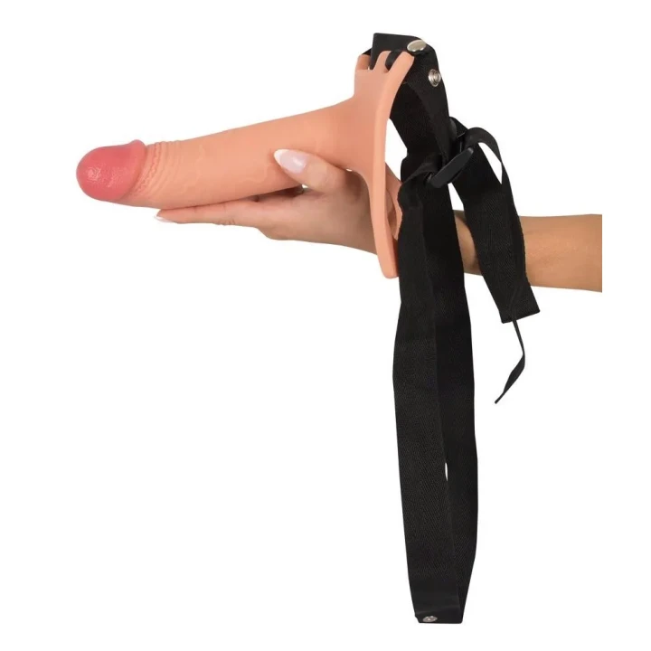 Rękaw do strap-on z realistycznym wykończeniem, długość 19,5 cm, średnica 4,3 cm