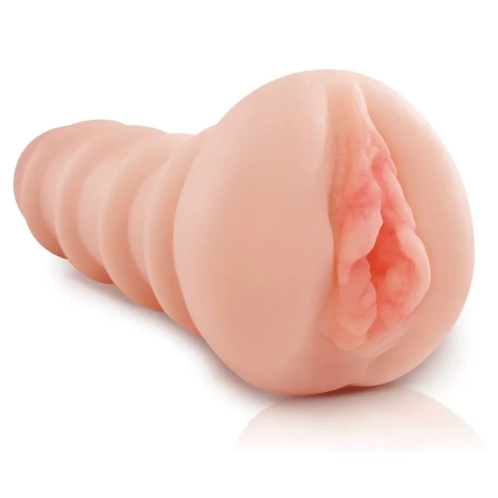 Realistyczny stymulator przyjemności z materiału TPE, długość 17,4 cm, średnica 0,8 cm