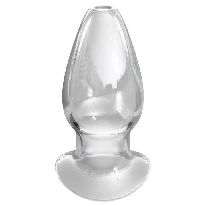 Korek analny AFE Mega Anal Gaper, szkło borokrzemowe, 12,2 cm, 7,1 cm, 3,6 cm