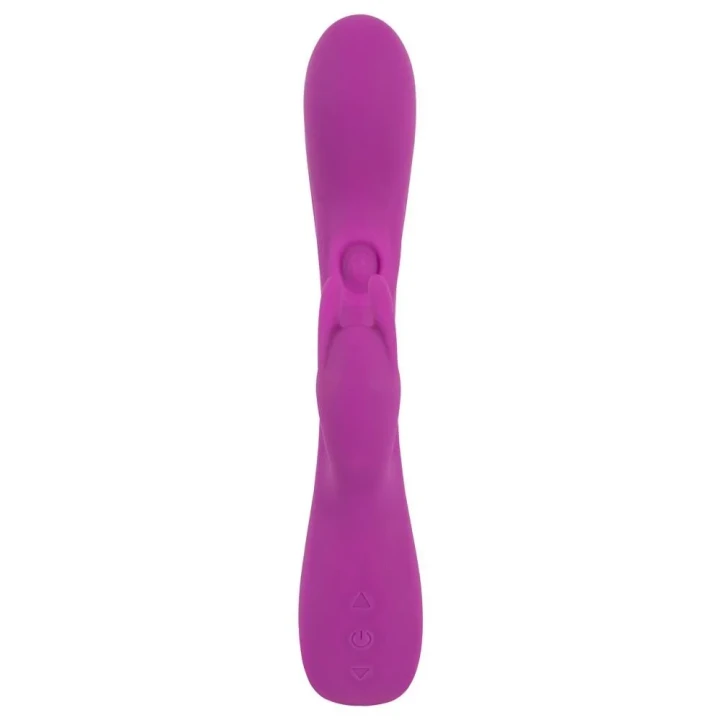 Wibrator z funkcją pulsacji i stymulacji punktu G, 10 trybów wibracji, silikonowy