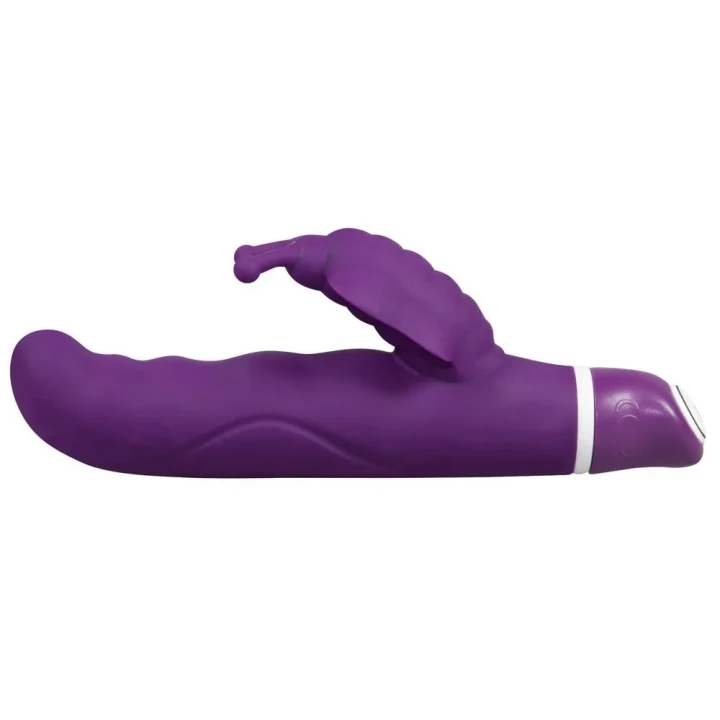 Wibrator motylkowy do stymulacji punktu G i łechtaczki, 7 trybów wibracji, silikonowy