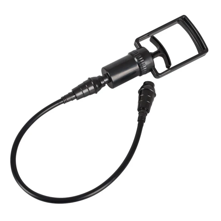 Wibracyjny kubek stymulujący sutki Bad Kitty z ręczną pompką, silikon, akryl, zestaw 2 szt.