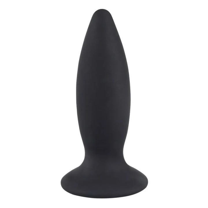 „Korek analny Black Velvets Recharge Plug S, silikonowy, 7 trybów wibracji, 11 cm”