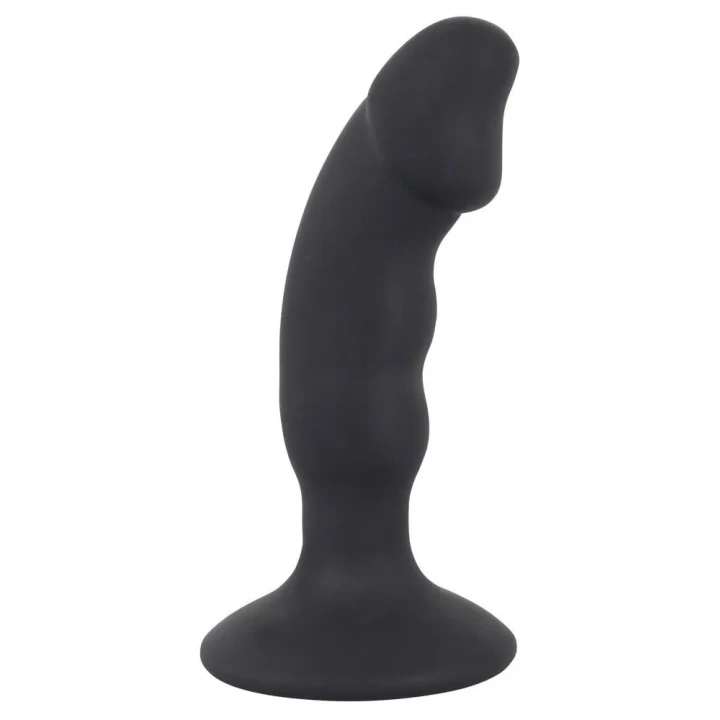 Wibrator analny z silikonem PU, 7 trybów wibracji, 14 cm długości, ergonomiczny kształt
