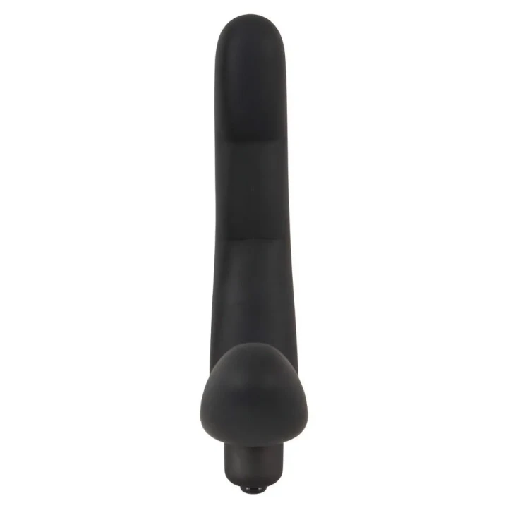Wibrator prostaty Rebel Naughty Finger z wibrującym vibrobullet, silikonowy, 13,8 cm