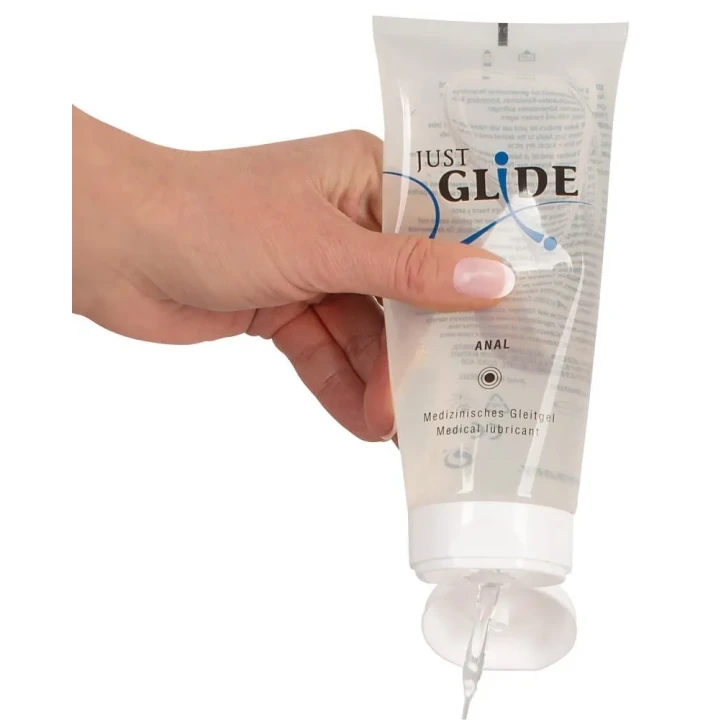 Lubrykant analny Just Glide, 200 ml, wegańska formuła, optymalne pH, bez parabenów