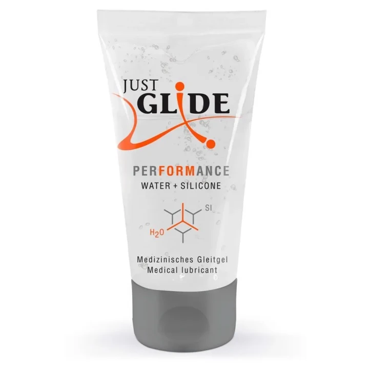 Lubrekat na bazie wody Just Glide Performance 50 ml - jedwabista i bezpieczna formuła