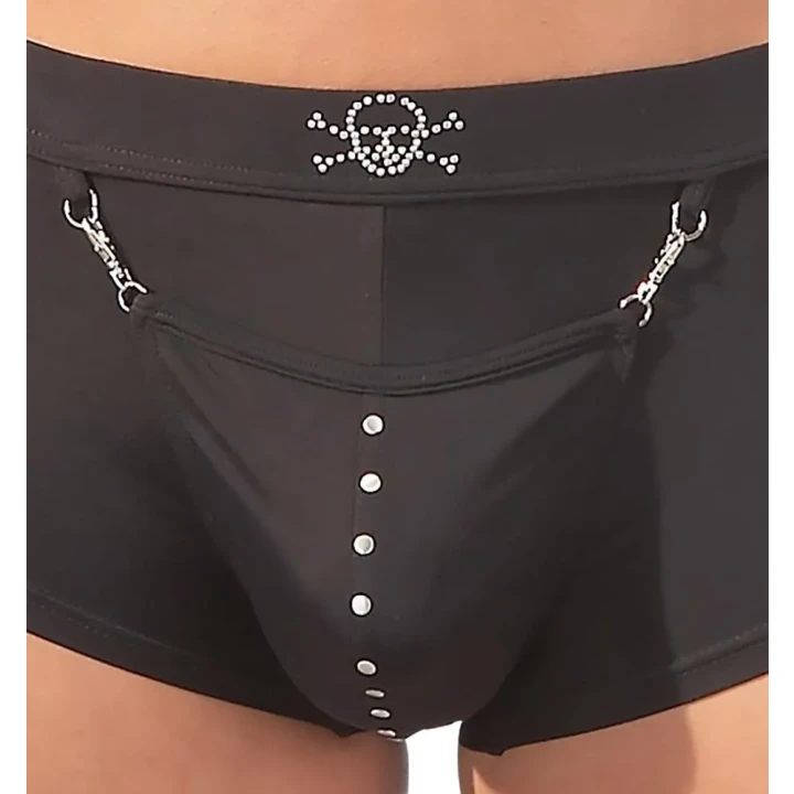 Spodnie pirackie męskie L z elastycznego materiału - stylowe i funkcjonalne