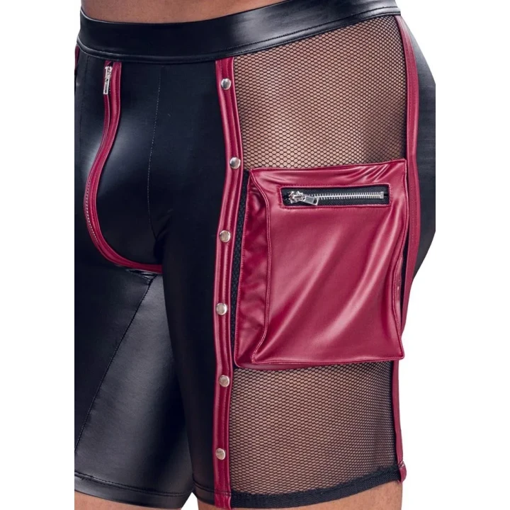 Spodnie męskie NEK w rozmiarze L, dopasowane, z funkcjonalnymi detalami i wentylacją