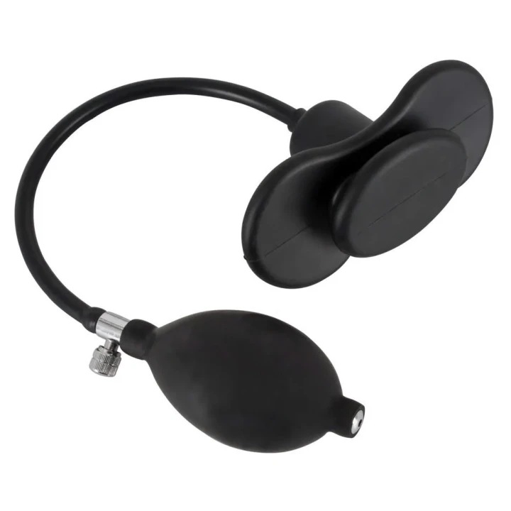 Knebel silikonowy z kulą pompową – komfortowy dodatek do intymnych zabaw