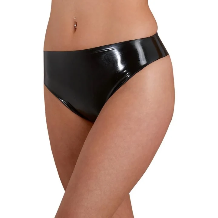 Latex Briefs black M