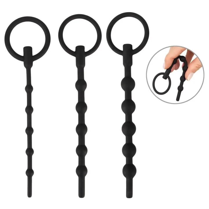 Zestaw do treningu stymulacji cewki moczowej - 3 różne dylatory silikonowe