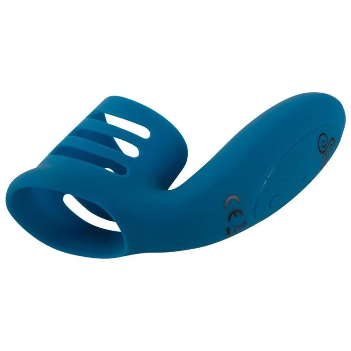 Wibrujący pierścień na penisa z silikonowym materiałem, 7 trybów intensywności