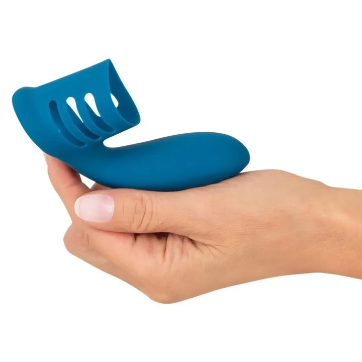 Wibrujący pierścień na penisa z silikonowym materiałem, 7 trybów intensywności