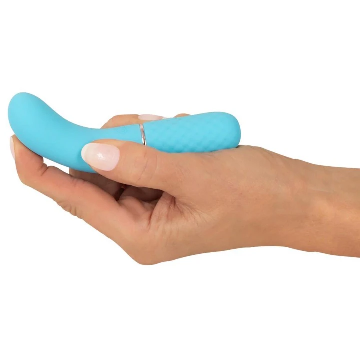 Mini wibrator stymulujący dla kobiet, niebieski, silikonowy, 10 trybów wibracji, 5. generacji