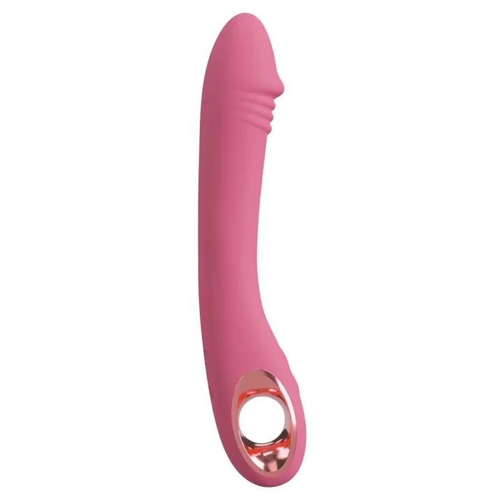 Wibrator do stymulacji punktu G, Slim G-Spot Rose, silikonowy, 10 trybów wibracji