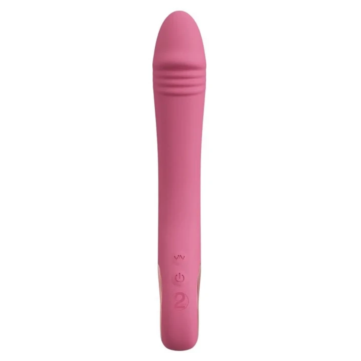 Wibrator do stymulacji punktu G, Slim G-Spot Rose, silikonowy, 10 trybów wibracji