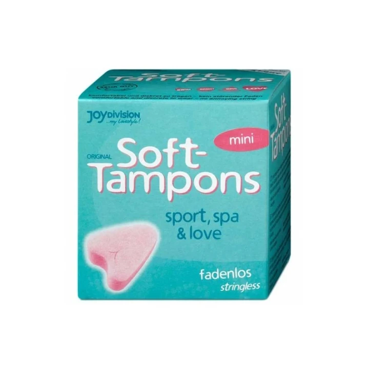 Mini tampon SOFT TAMPONY, dyskretny komfort, 3 sztuki w opakowaniu