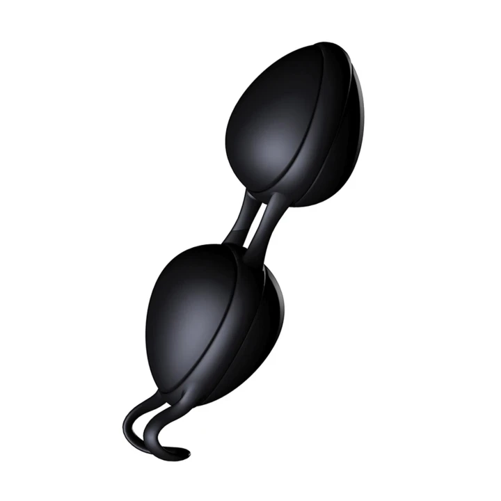 Kulki stymulujące Joyballs Secret, czarne, silikon medyczny, wodoodporne, 11,4 cm