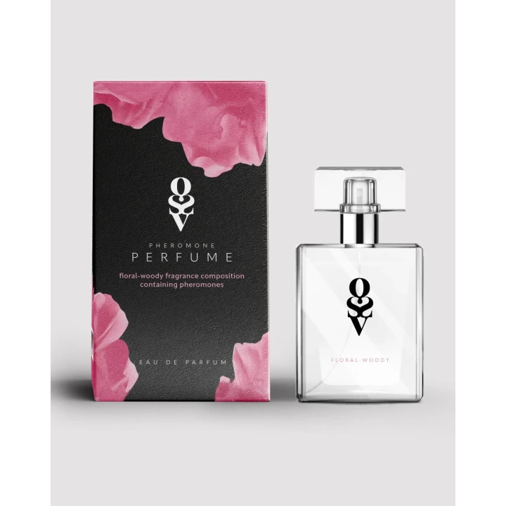 Perfumy damskie Floral-woody z feromonami 30 ml - elegancki zapach, tajemnicza aura