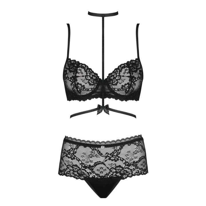 Elegancki komplet bielizny koronkowej 2-częściowy L/XL - Bielizna-Raquelia