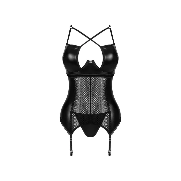 Gorset z regulowanymi ramiączkami i stringi w rozmiarze XL/2XL Norides