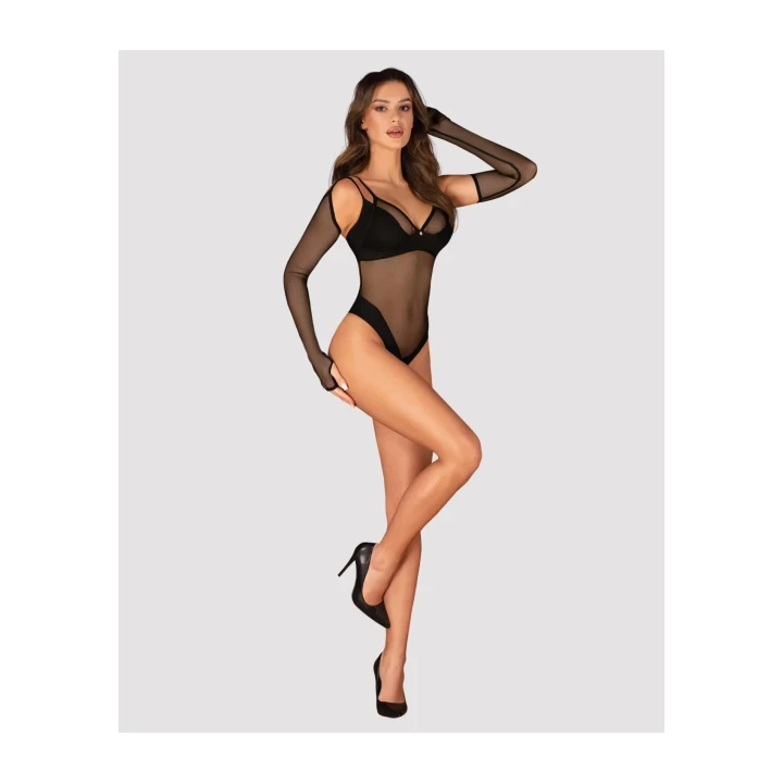 Rękawiczki stylowe transparentne Nesari XS/S – seksowny dodatek do codziennej elegancji