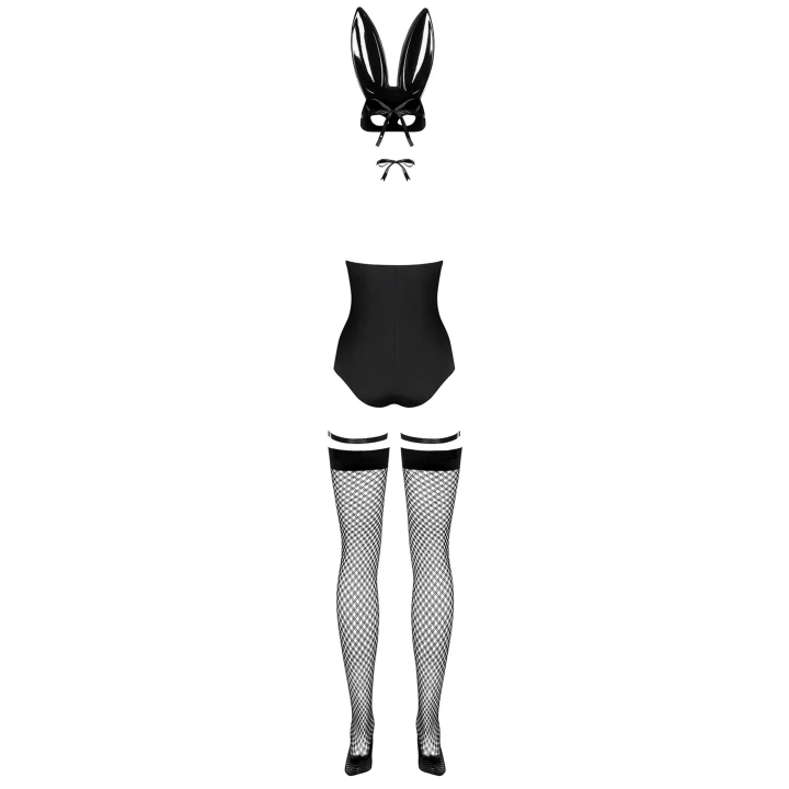 Kostium króliczka Bielizna-Bunny w rozmiarze S/M - seksowny zestaw z dodatkami