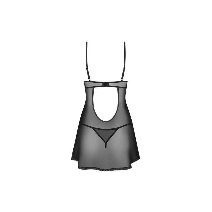 Komplet bielizny Euridia: elegancka koszulka i stringi w rozmiarze XL/2XL