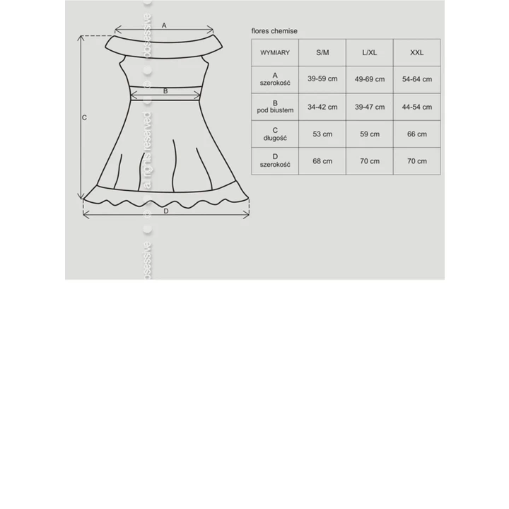 Czarna koronkowa haleczka z stringami S/M - Bielizna Flores