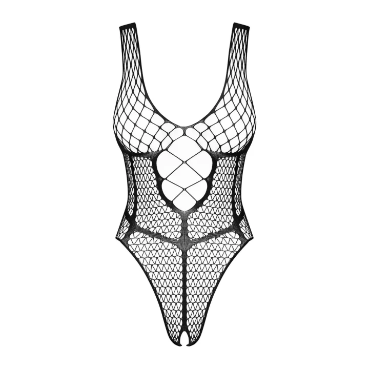 Body Bielizna-B117 z otwartym krokiem, rozmiary S/M/L, eleganckie i zmysłowe