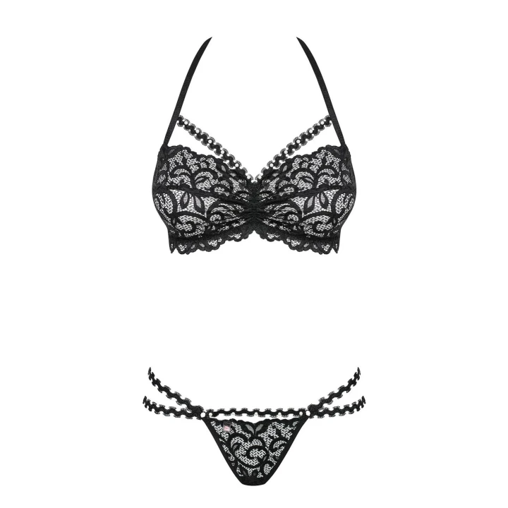 Bielizna koronkowa Joylace komplet 2-częściowy L/XL z regulowanym zapięciem