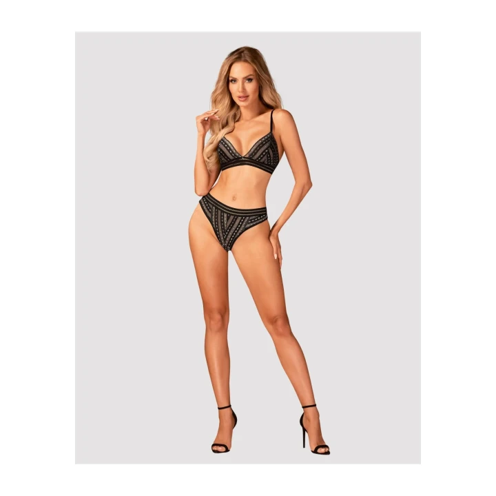 Komplet bielizny Natilya 2-częściowy XS/S, seksowny i wygodny styl dla kobiet