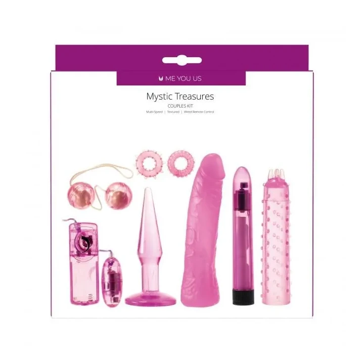 Zestaw akcesoriów intymnych dla par - Me You Us Mystic Treasures Couples Kit