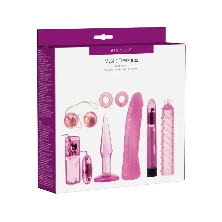 Zestaw akcesoriów intymnych dla par - Me You Us Mystic Treasures Couples Kit