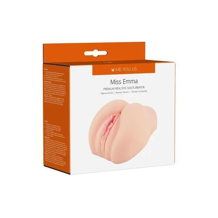 Realistyczny masturbator premium Me You Us Miss Emma - wodoodporny, 19 cm