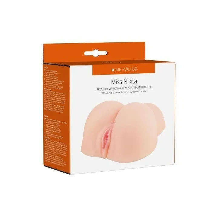 Wibrujący masturbator realistyczny Miss Nikita z regulacją obrotów i pilotem