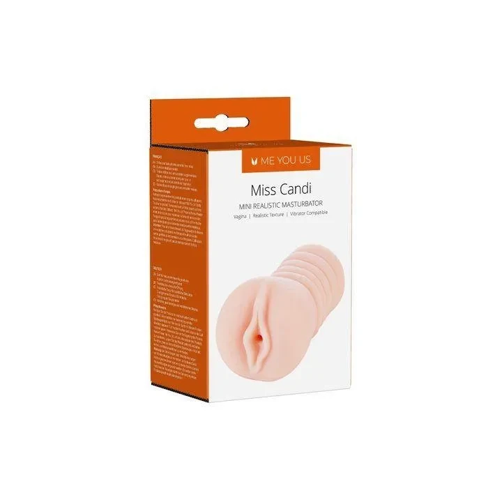 Masturbator realistyczny Miss Candi, wodoodporny, elastyczny z wzmocnioną stymulacją
