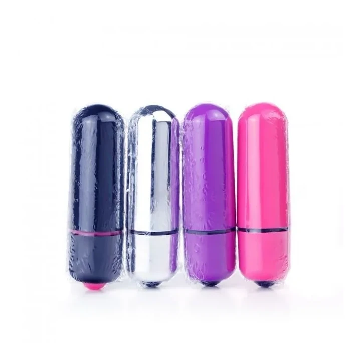 Mini wibrator do masażu z 7 trybami wibracji, wodoodporny, metaliczne wykończenie