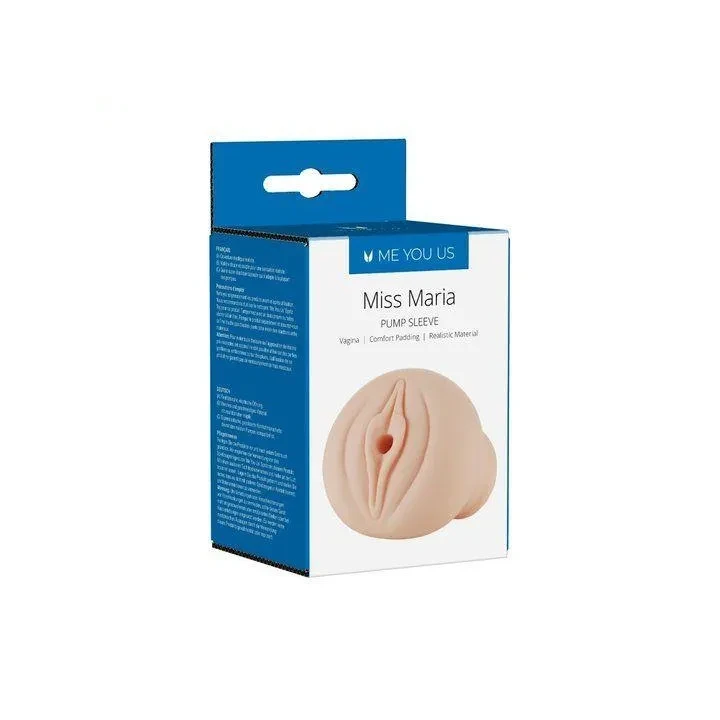 Realistyczna nakładka na pompę Me You Us Miss Maria w kolorze cielistym z TPE