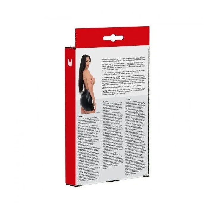 Lateksowa mini spódniczka Me You Us w rozmiarze Medium - elegancja i odwaga w jednym