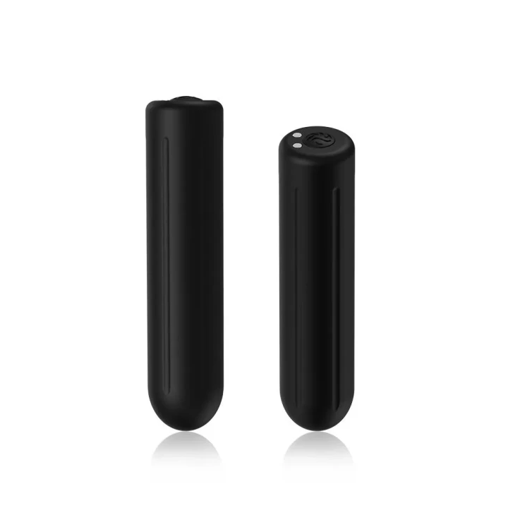 Wibrator wodoodporny z silnikiem o wysokiej mocy, czarny, silikonowy Rock Black