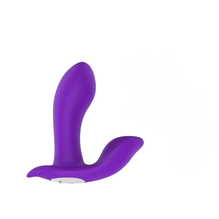 Wibrator do stymulacji punktu G i łechtaczki, 7 trybów wibracji, silikon klasy medycznej, fioletowy