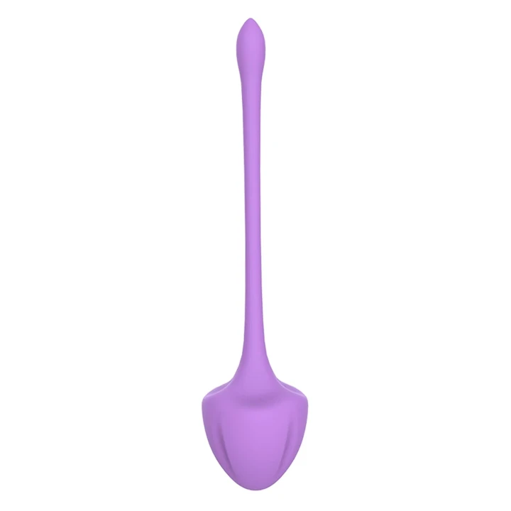 Kulki gejszy Virgo w kolorze purpurowym, silikon medyczny, wodoodporne, 38mm