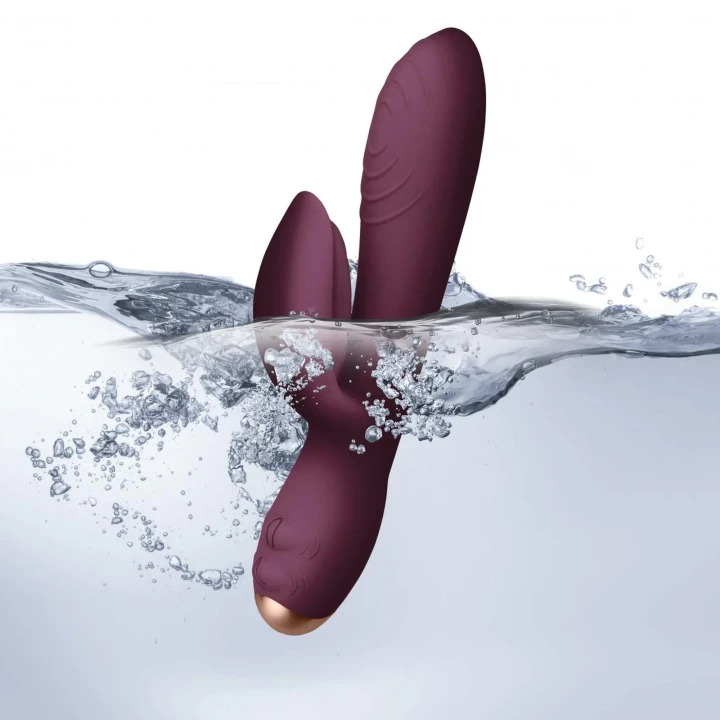 Wibrator króliczek do stymulacji punktu G i łechtaczki, silikonowy, wodoodporny